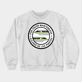 MonorailPorFavorLime Crewneck Sweatshirt
